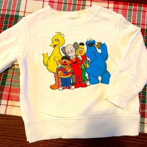 KAWS/ Sesame Street sweatshirt